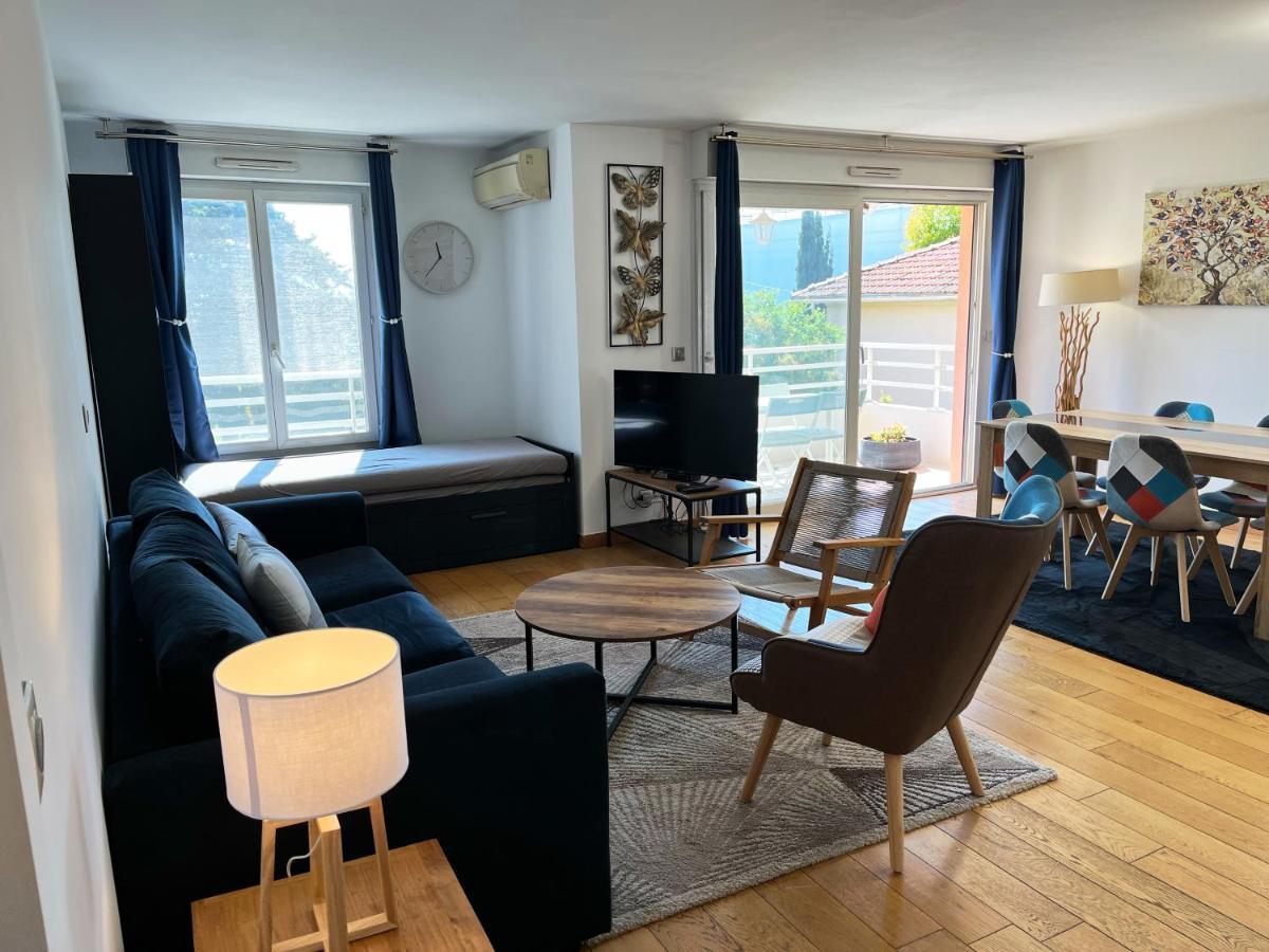 Appartement 84M² Avec 2 Parkings Privatifs Villeneuve-Loubet Exterior foto